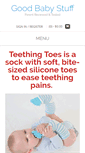 Mobile Screenshot of goodbabystuff.com