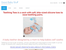 Tablet Screenshot of goodbabystuff.com